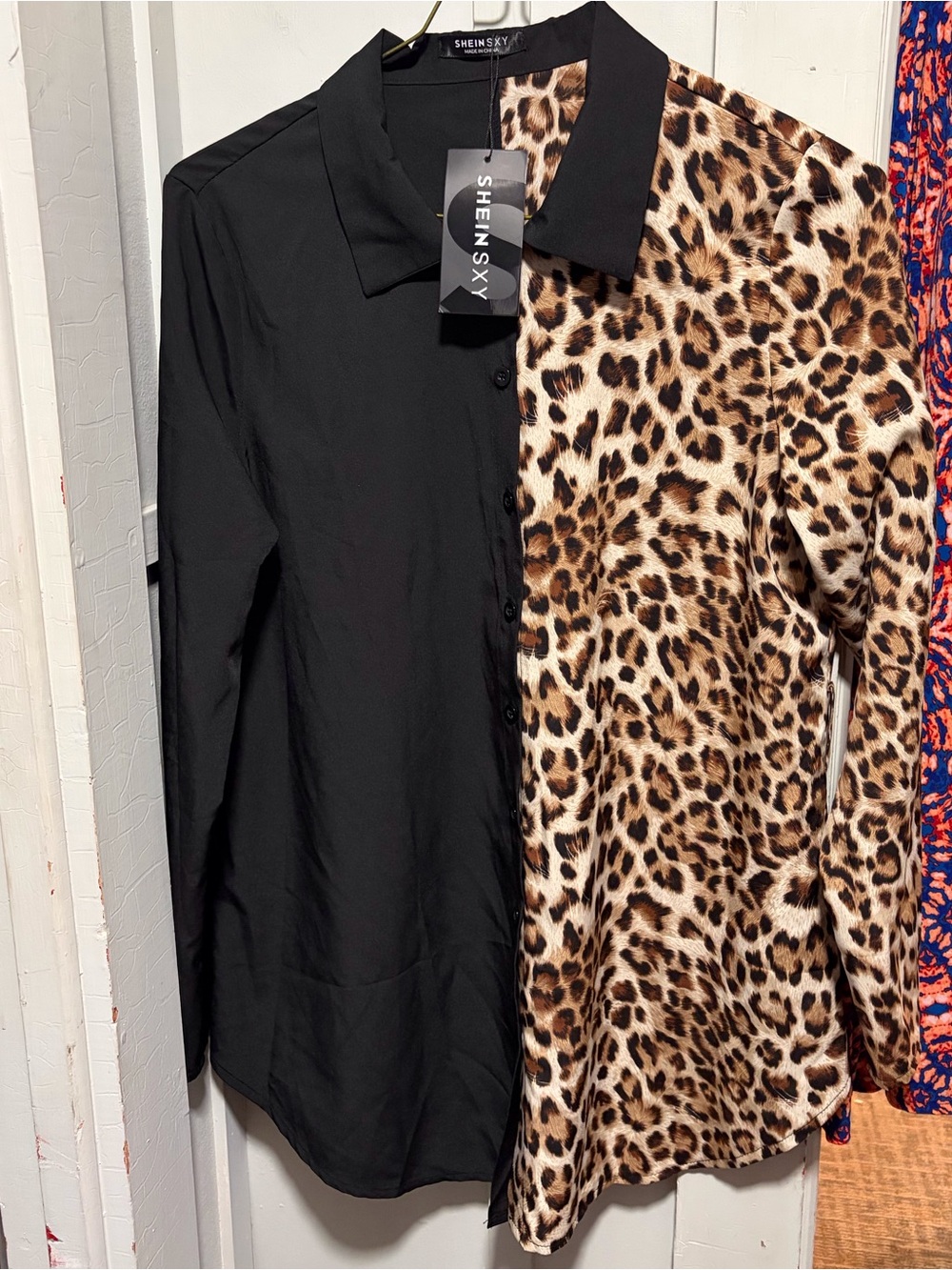 NWT Womens shein shirt size L